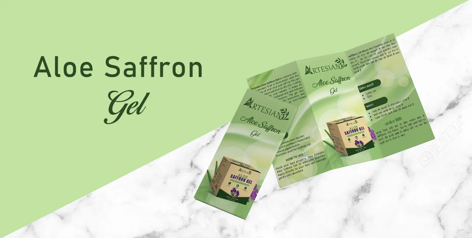 Artesian Aloe Saffron Gel